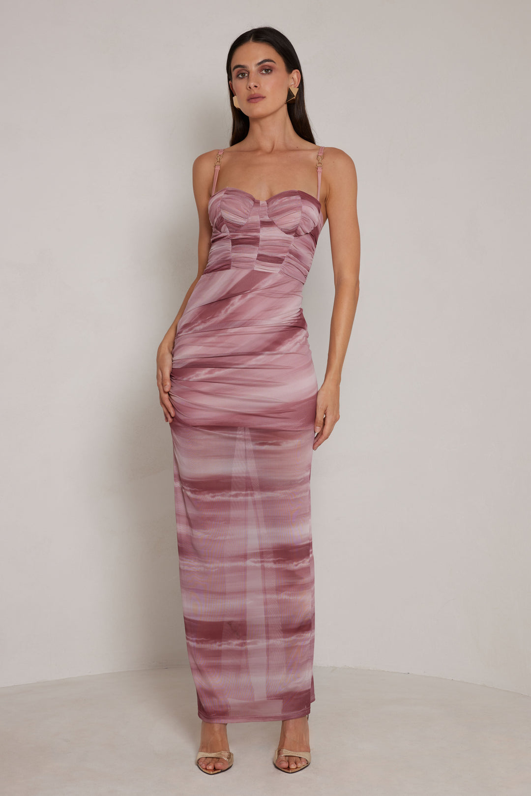 Elle Zeitoune Alicia Dress - Pink Horizon | JAUS XSmall / Pink Horizon