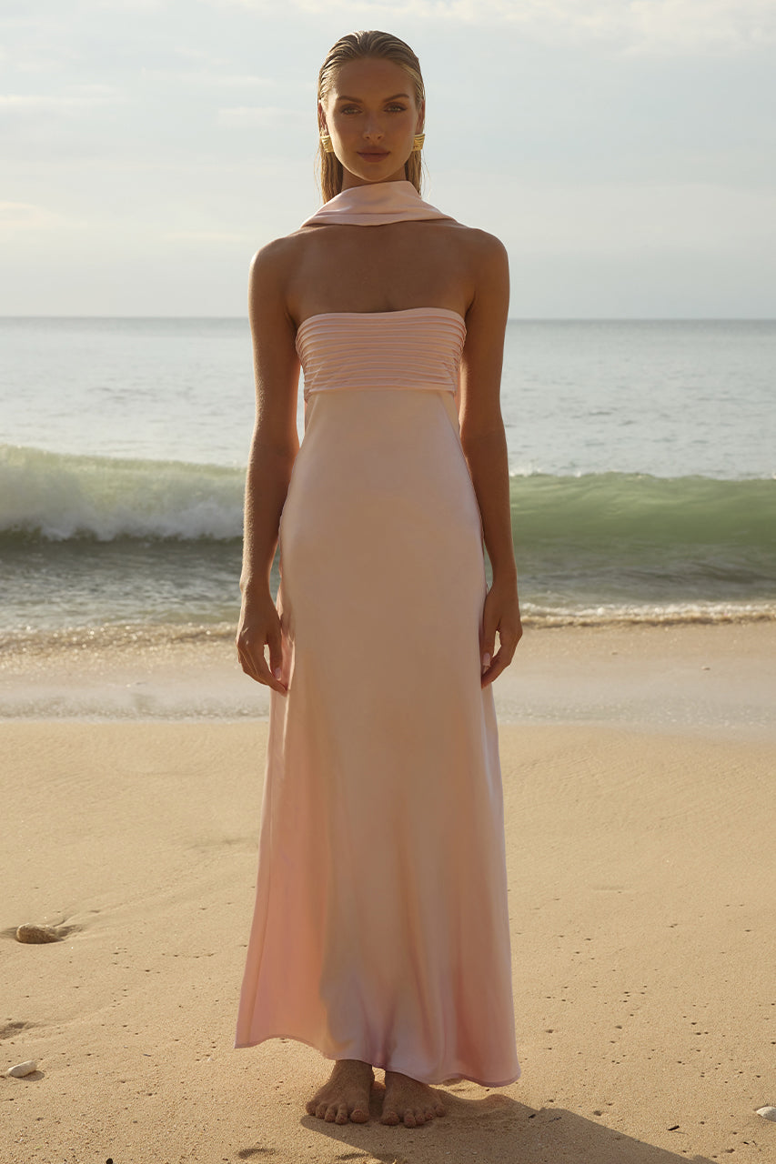 red mermaid prom dress Bright Red Strapless Mermaid Prom Dresses with Slit Pleated Bodice FD3 –  Viniodress main image 1