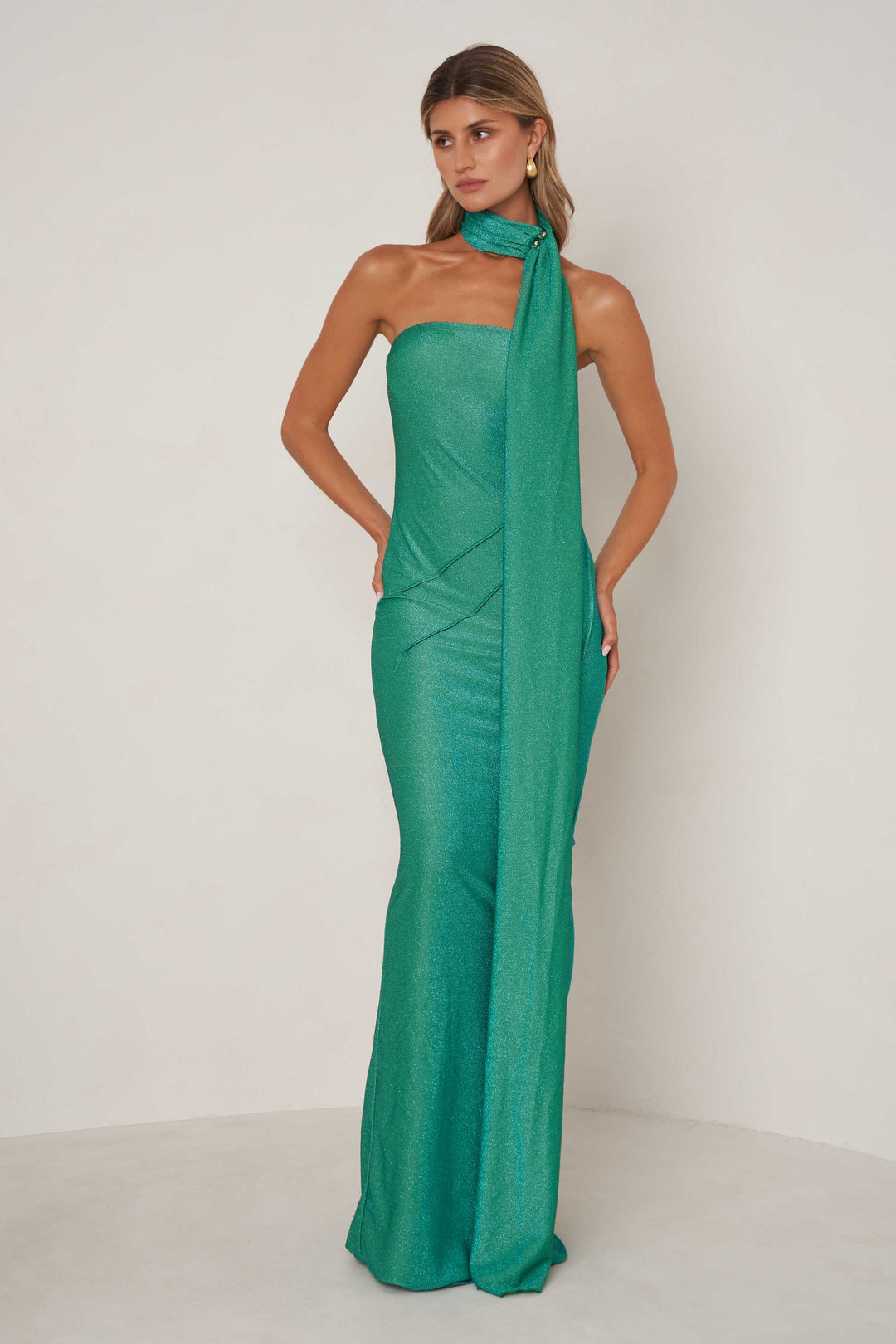 Gabriella Dress - Marine Green Gabriella Dress - Marine Green