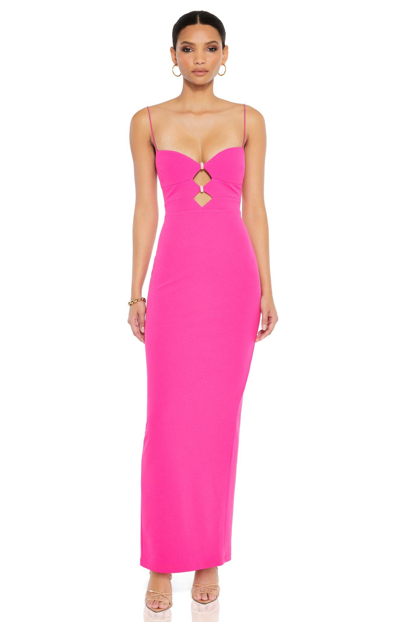 Nookie Muse Maxi Dress - Neon Pink | JAUS Nookie Muse Maxi Dress - Neon Pink | JAUS
