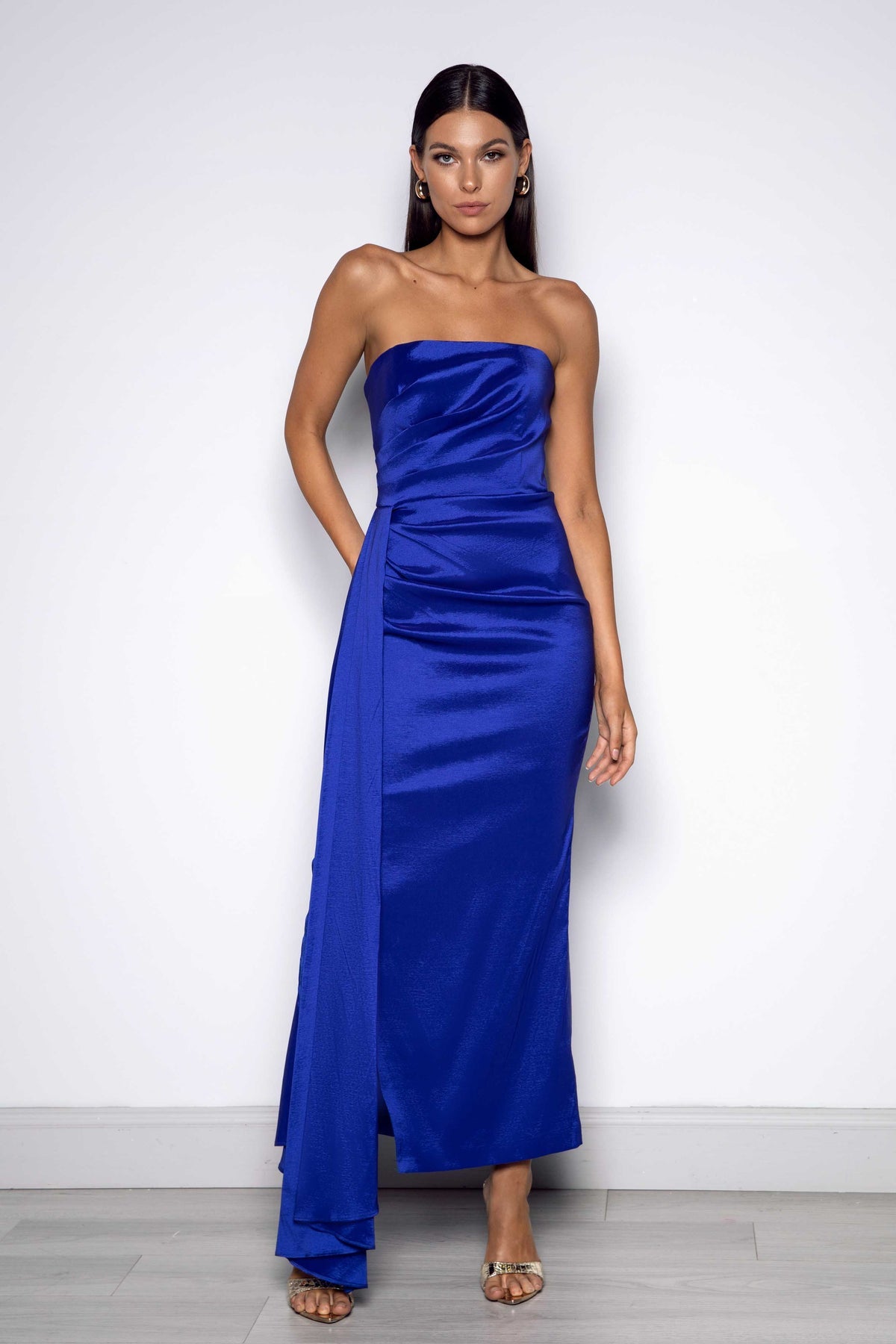 Elle Zeitoune Paulina Dress - Cobalt BLUE 6/MEDIUM / Cobalt BLUE Elle Zeitoune Paulina Dress - Cobalt BLUE 6/MEDIUM / Cobalt BLUE
