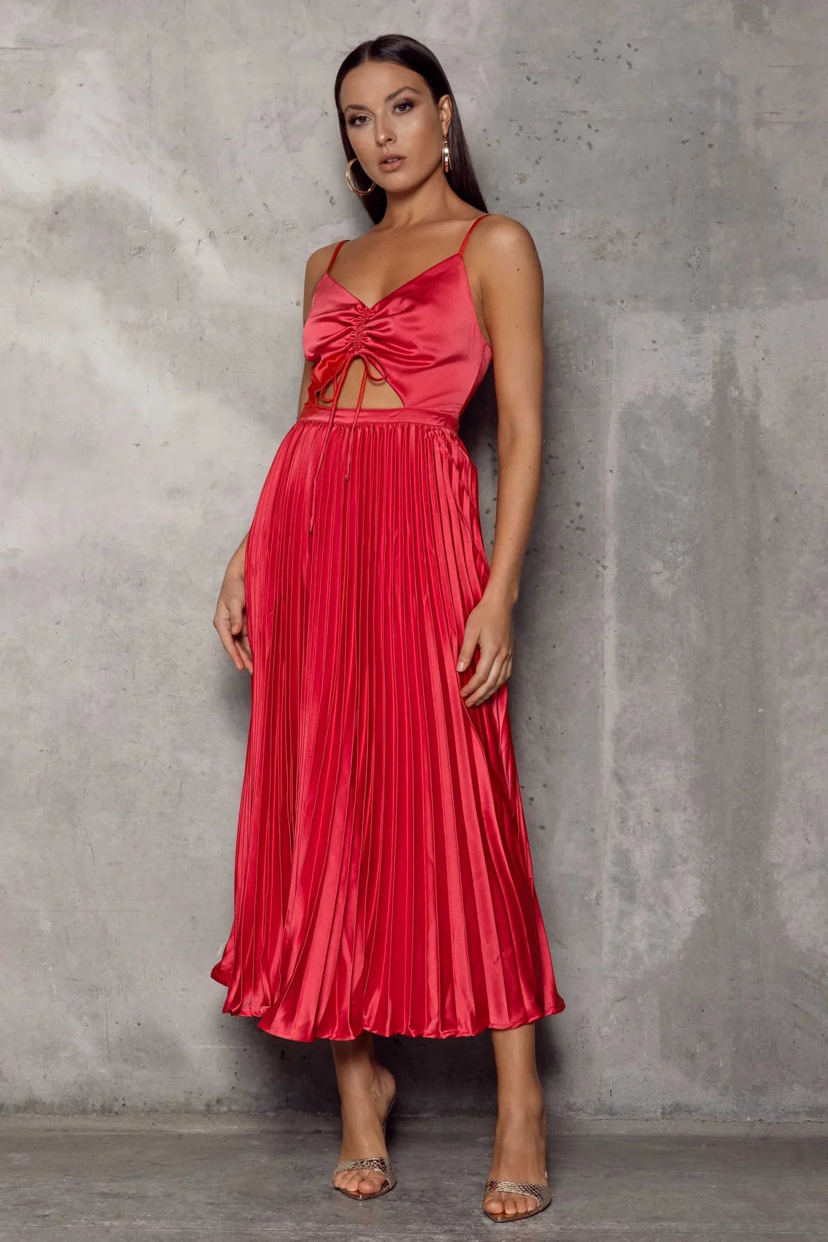 Bianca Dress - Watermelon Red Bianca Dress - Watermelon Red