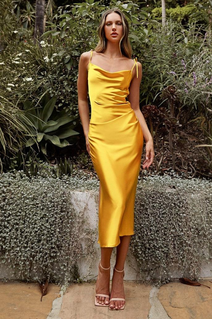 slim fit dress slacks Marissa Floral Halter Neck Midi Dress main image 0