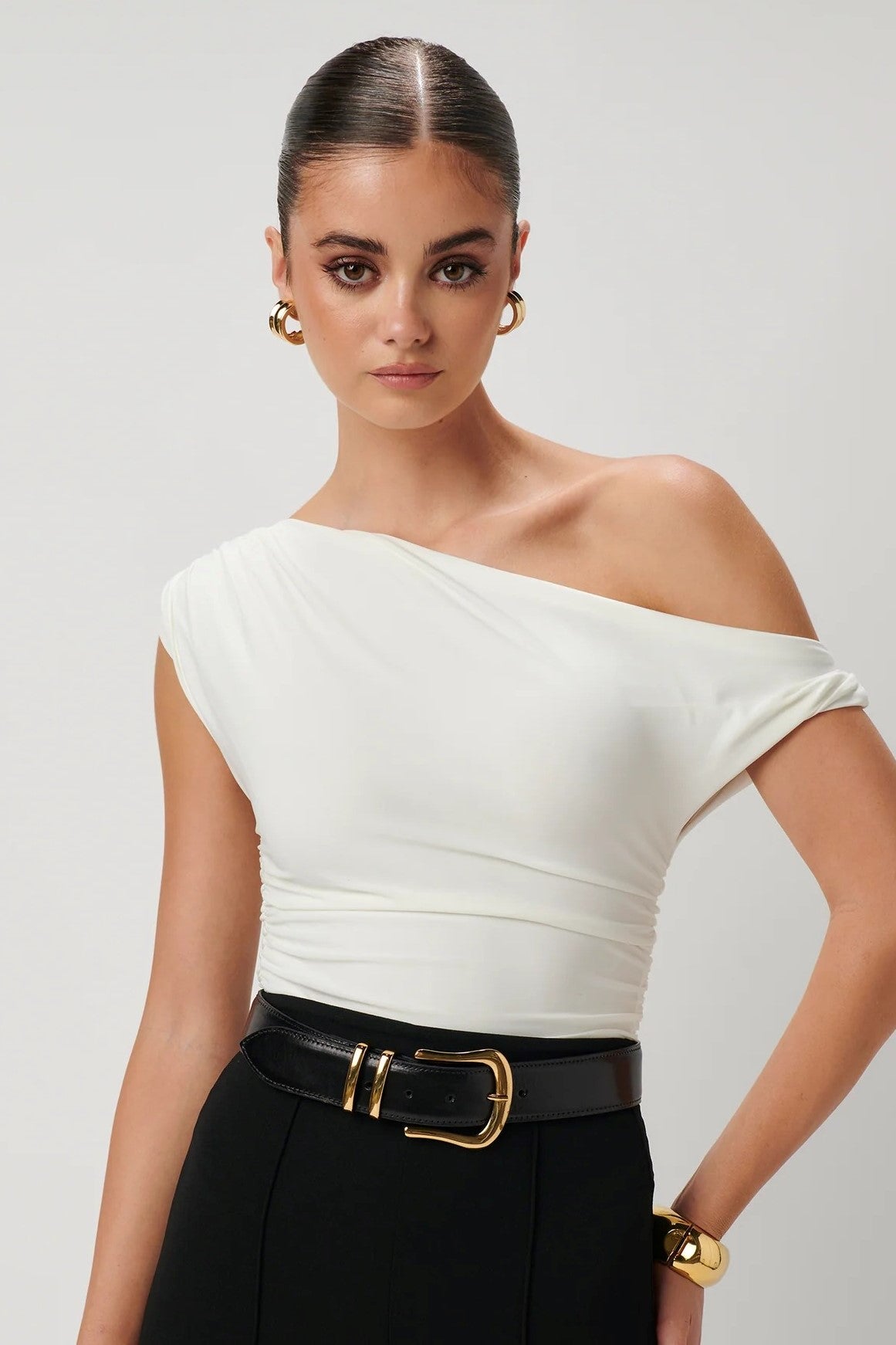 Taleah Bodysuit White JAUS