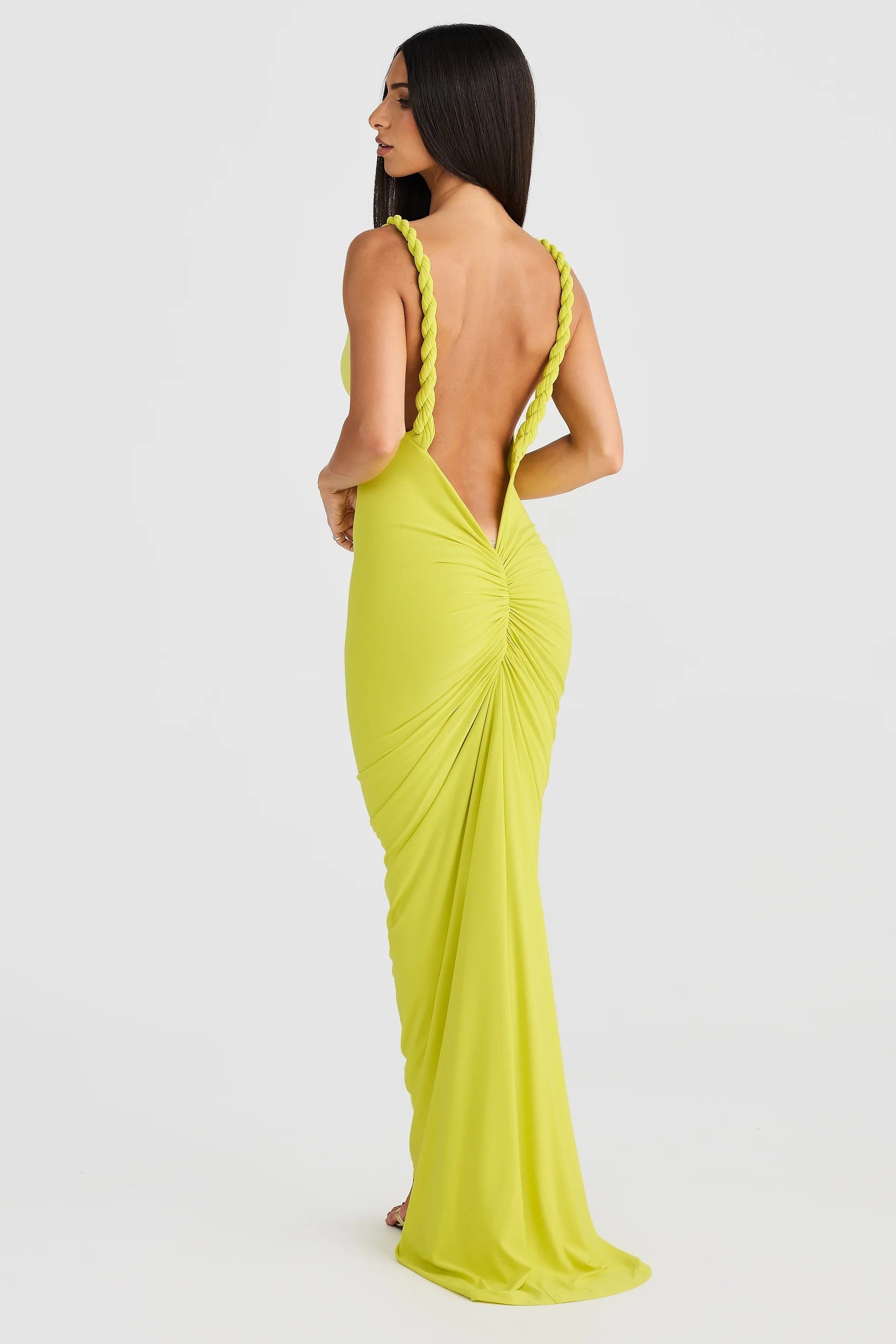 Yelena Gown - Chartreuse Yelena Gown - Chartreuse