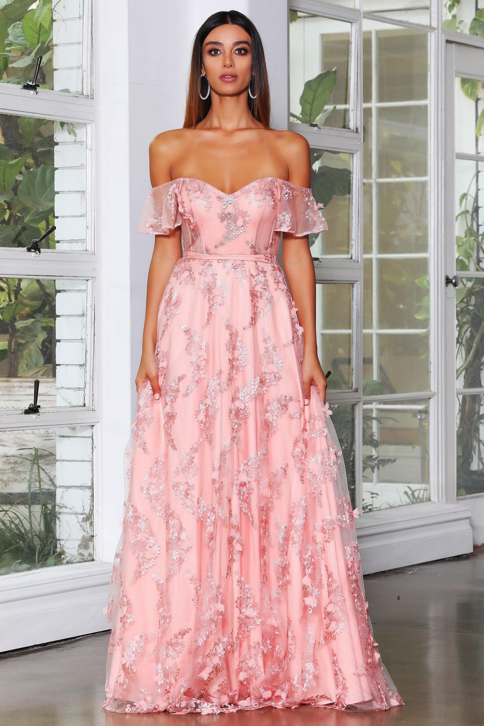 Enchanted Gown - Peach Enchanted Gown - Peach