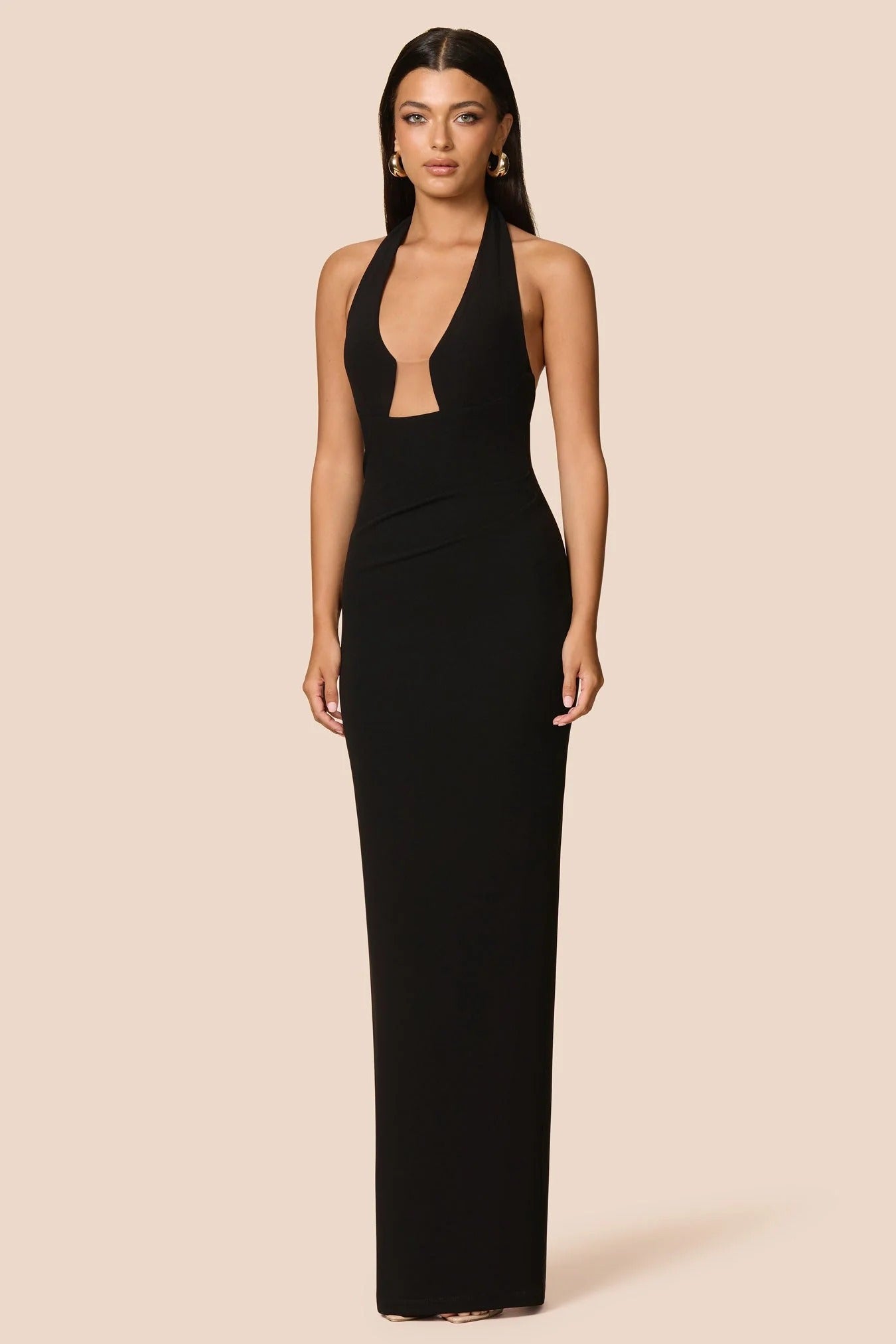 Nookie Demi Gown - Black | JAUS Nookie Demi Gown - Black | JAUS