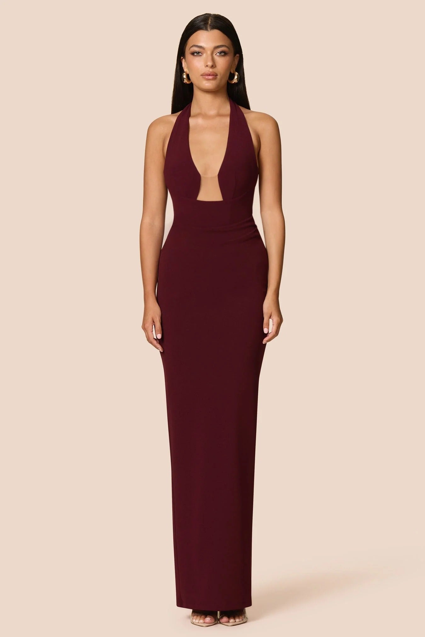 Demi Gown Wine / XS