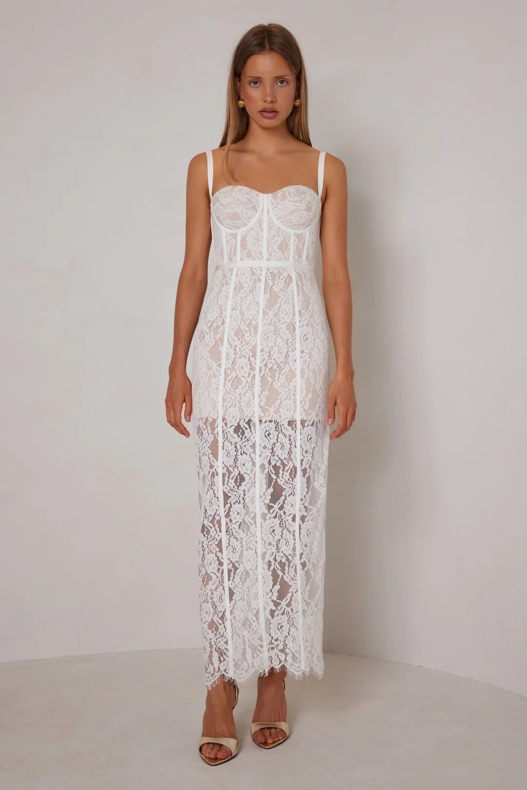 Elle Zeitoune Alessandra Dress - White | JAUS Small / White