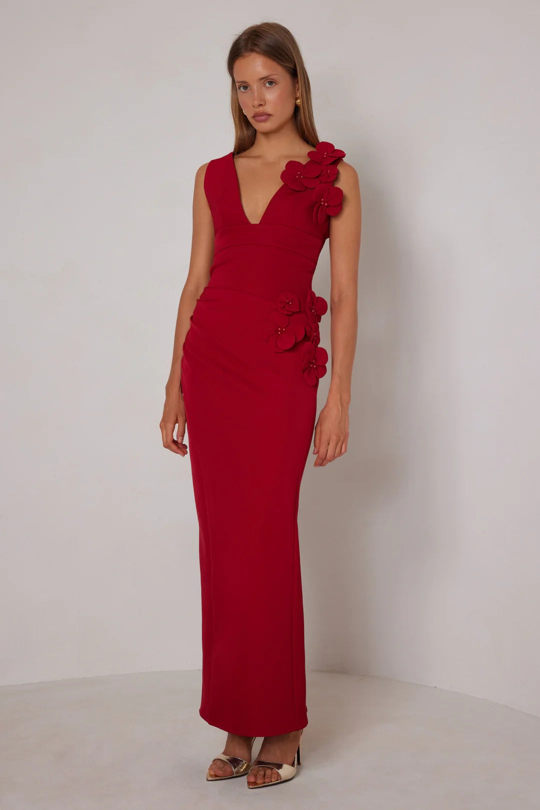 Alyana Dress - Crimson Alyana Dress - Crimson