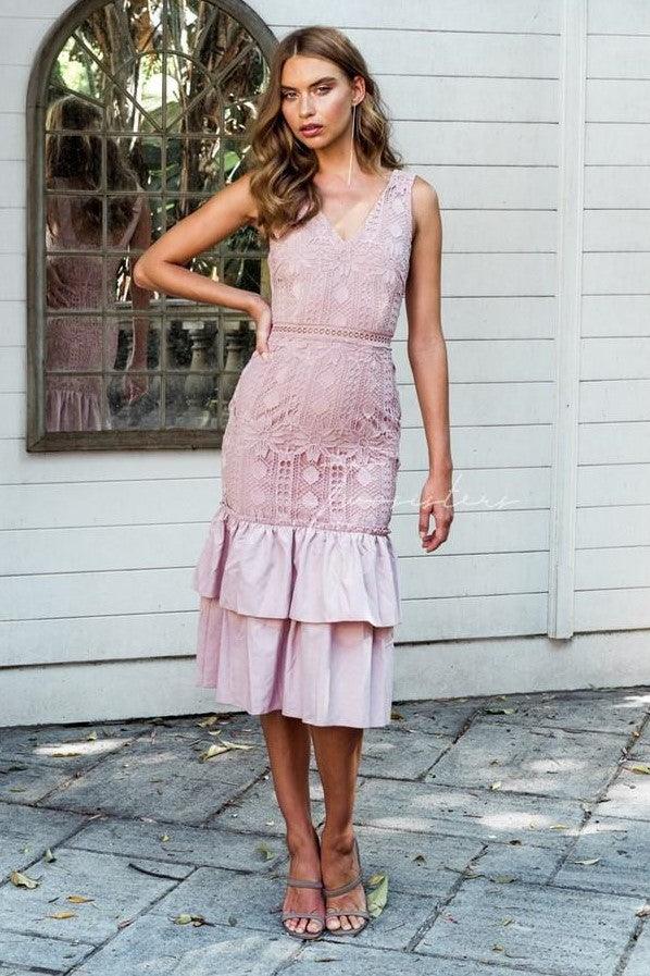 Twosisters Izzy Dress - Dusty Pink