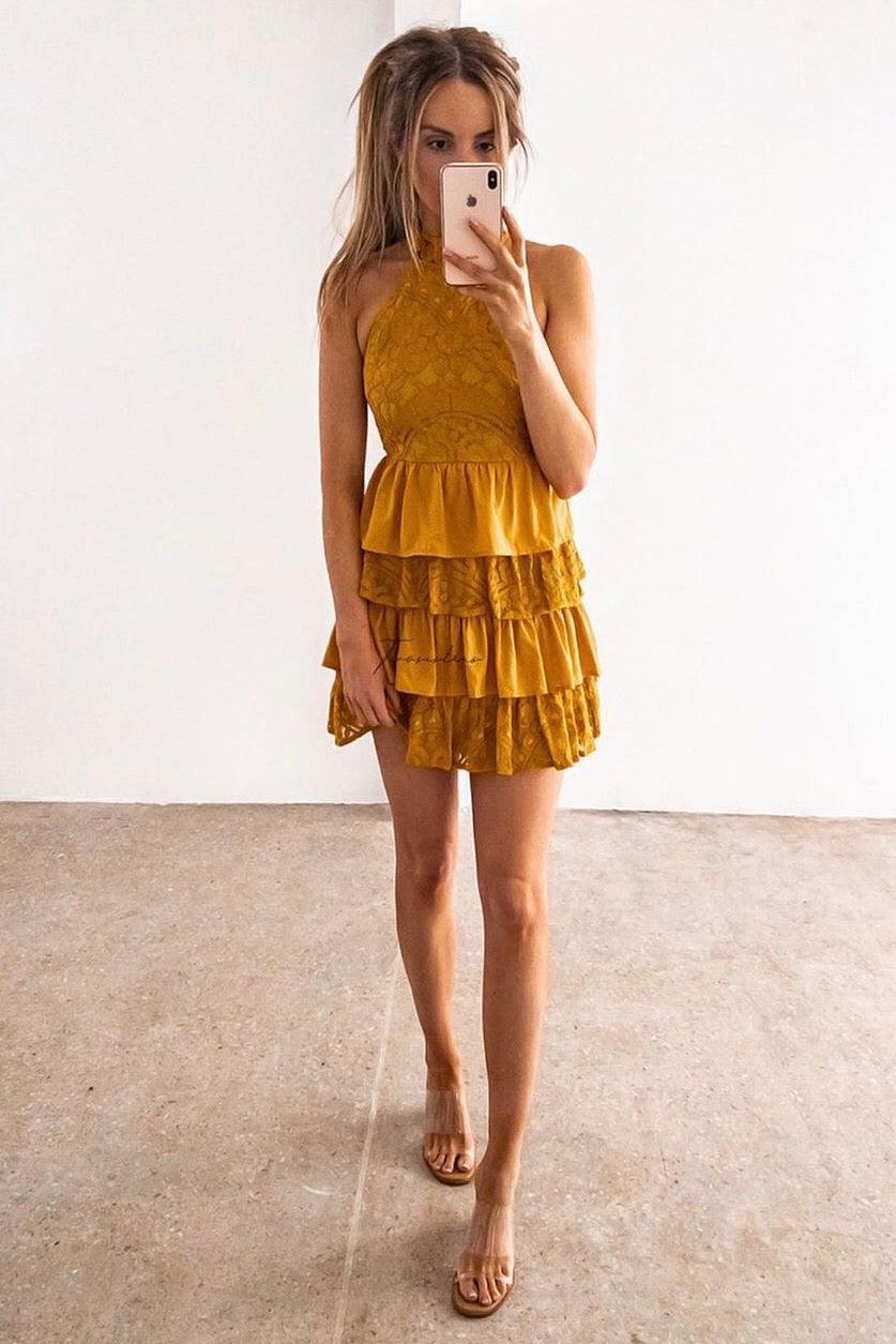 jackie mini dress Two Sisters the Label Jackie Dress - Mustard