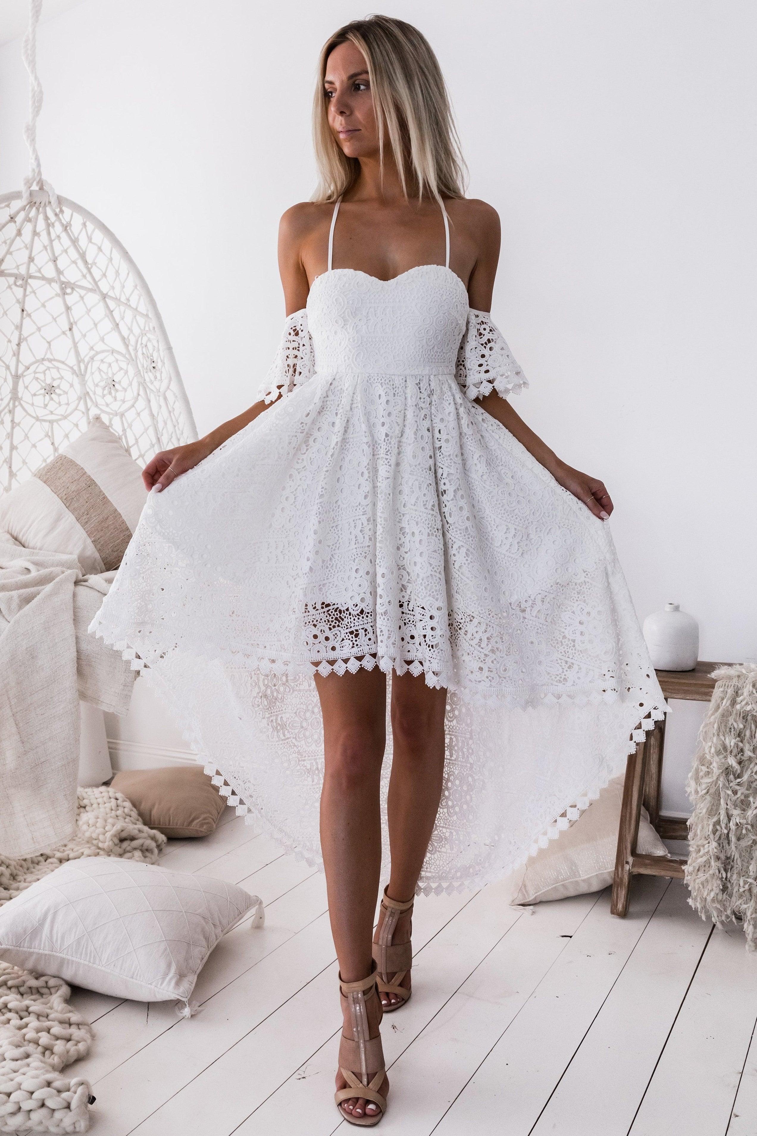 Karlie Dress - White | JAUS 10/XLARGE / White Karlie Dress - White | JAUS 10/XLARGE / White