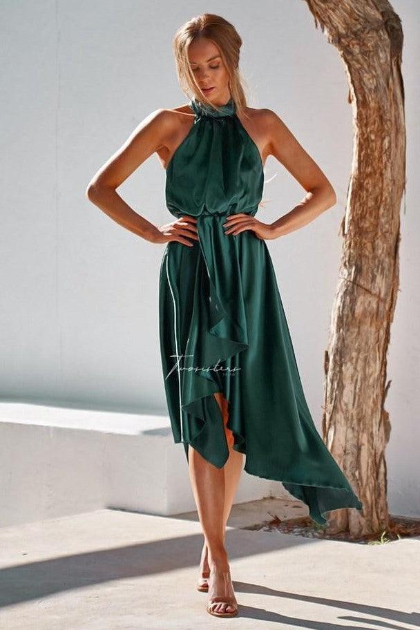 Kathleen Dress - Emerald Green | JAUS XLARGE / Emerald Green Kathleen Dress - Emerald Green | JAUS XLARGE / Emerald Green