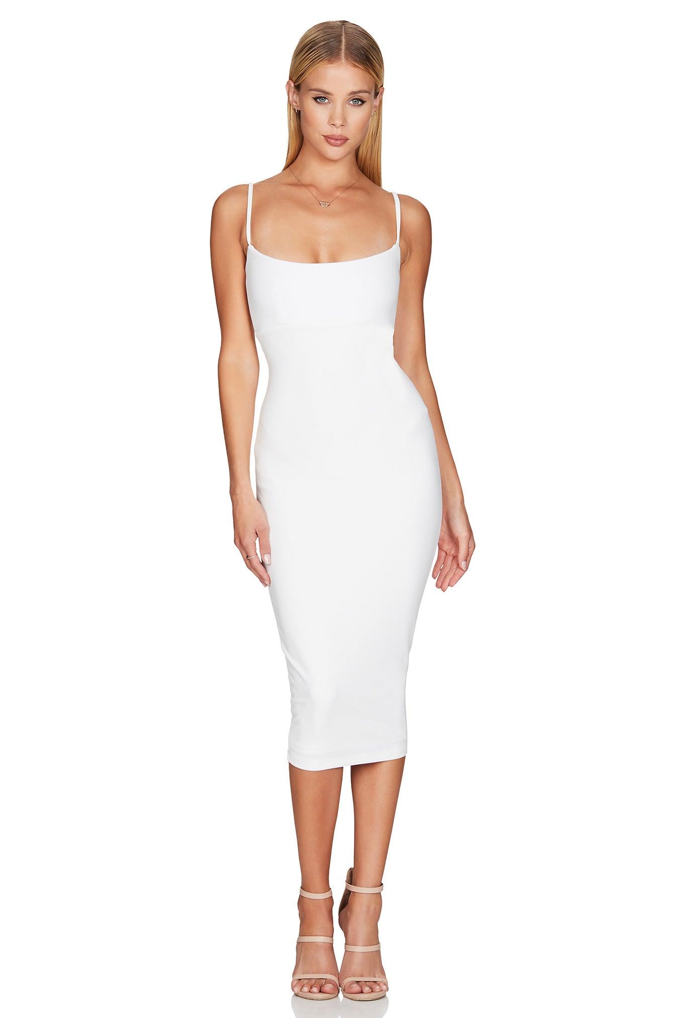 bailey midi dress Nookie Bailey Midi Dress in White
