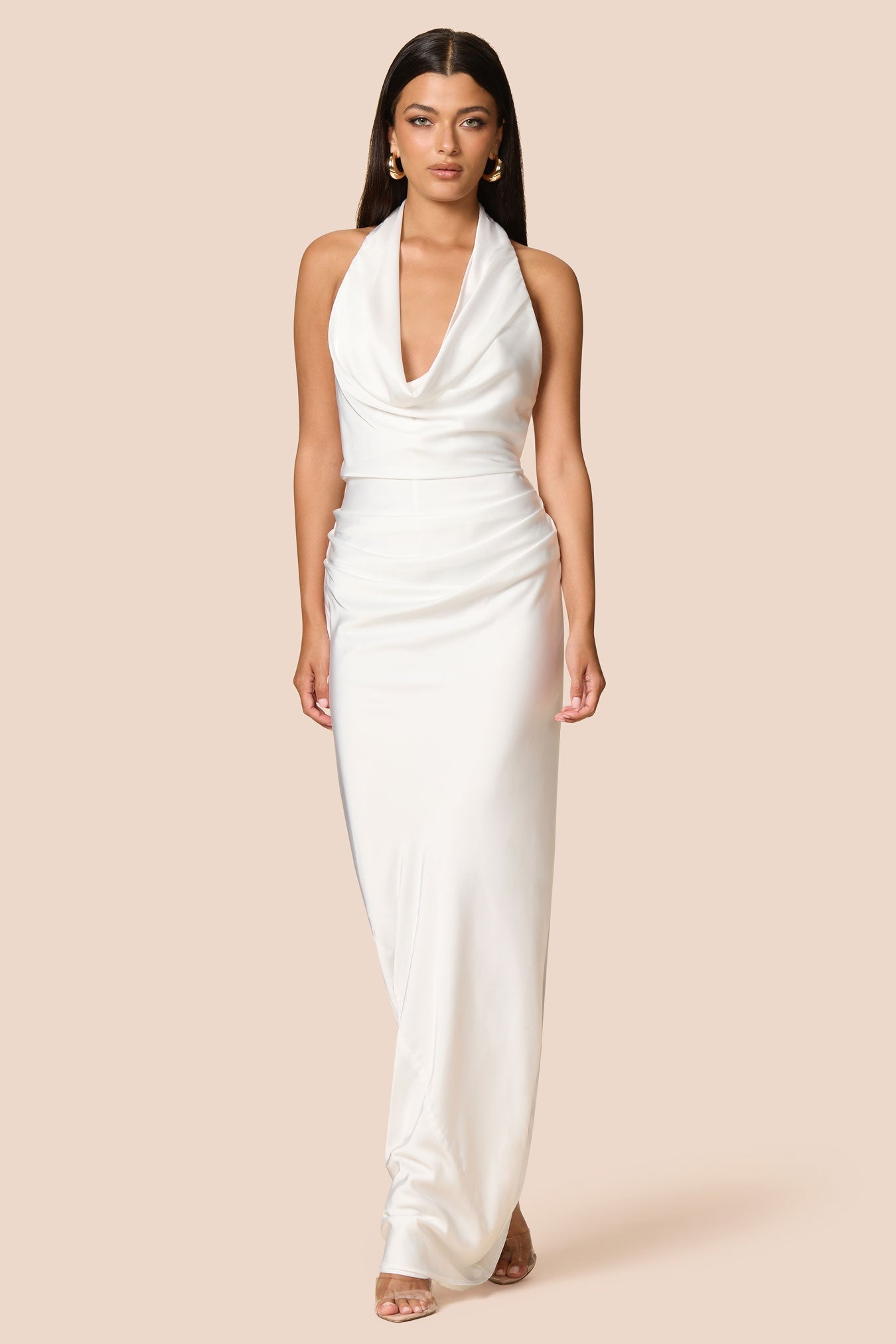 Penelope Drape Gown by Nookie - Sage main image 1