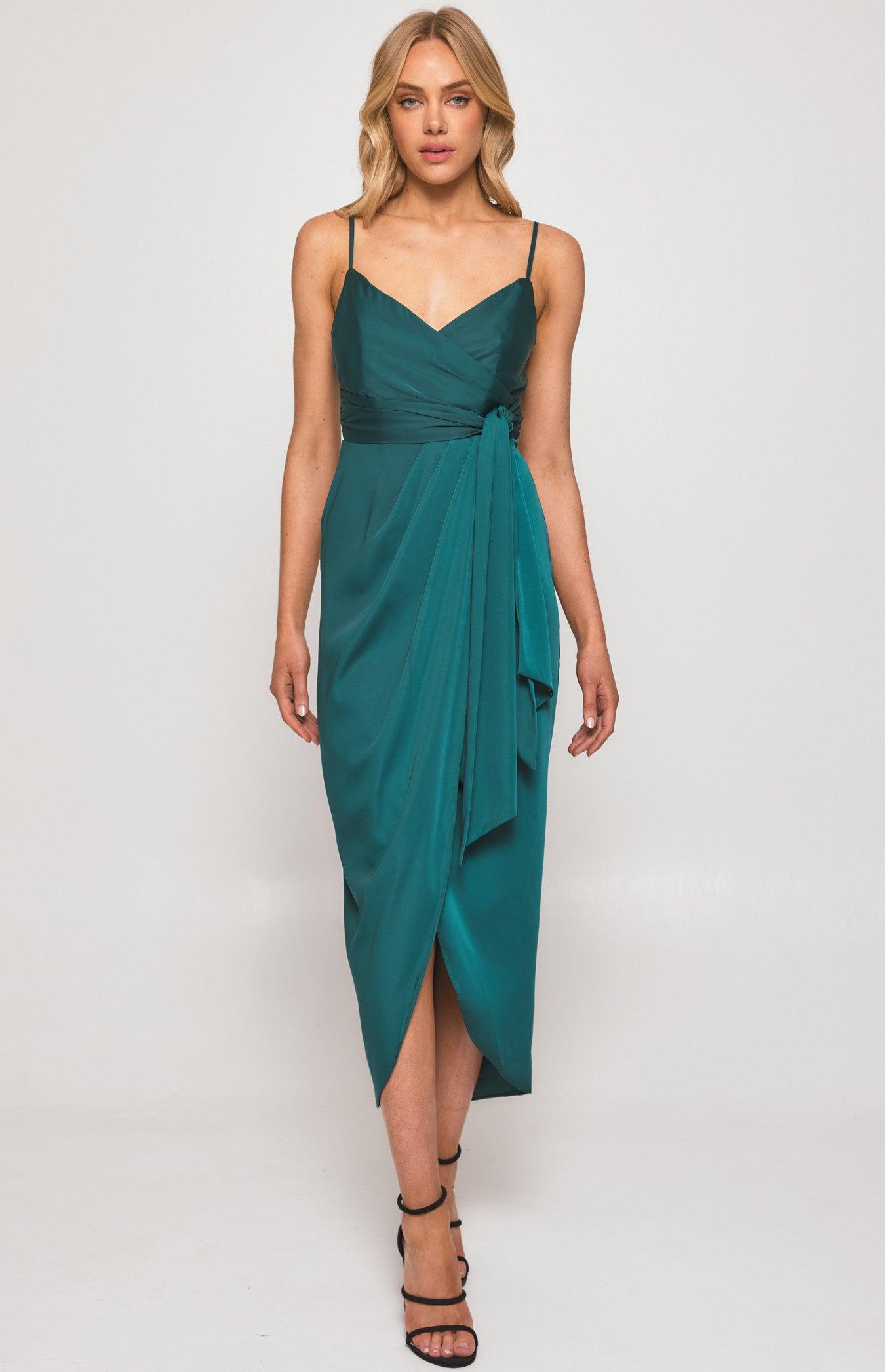samba silk dress Samba Midi Dress