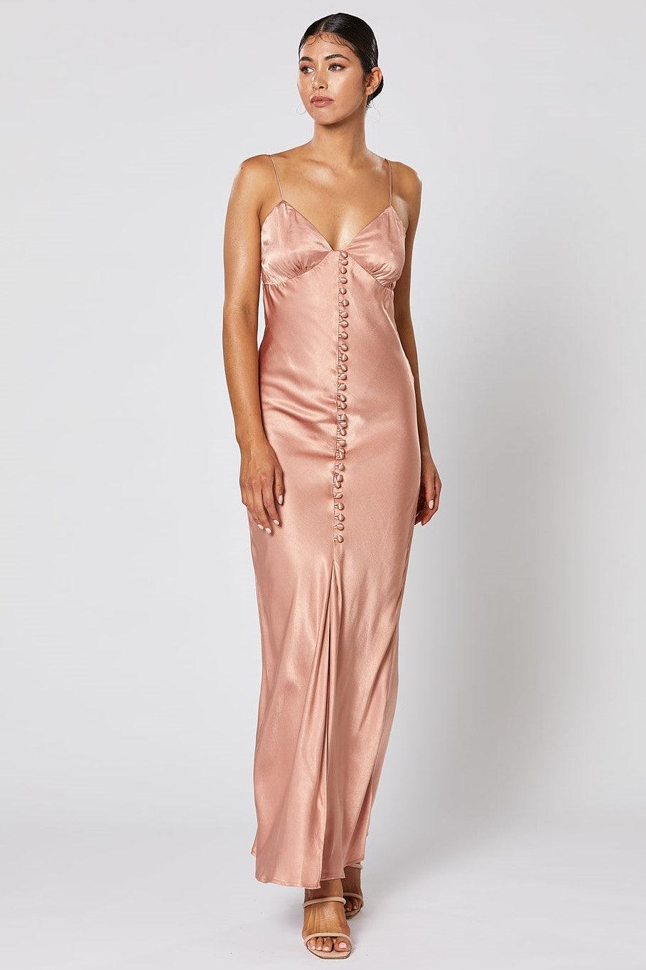 ZOLA DRESS DUSTY PINK M ZOLA DRESS DUSTY PINK M