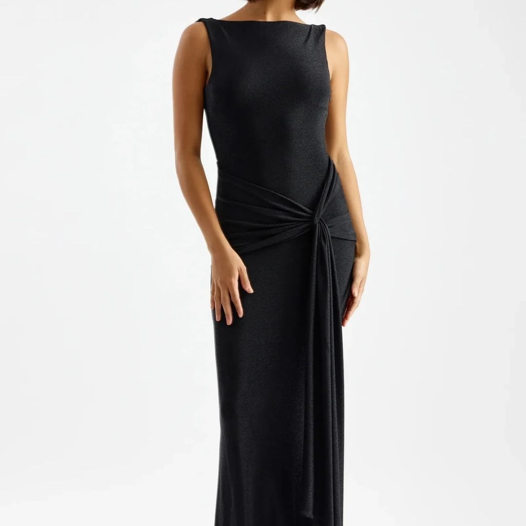 Navid Dress in Black (SHORT) main image 1