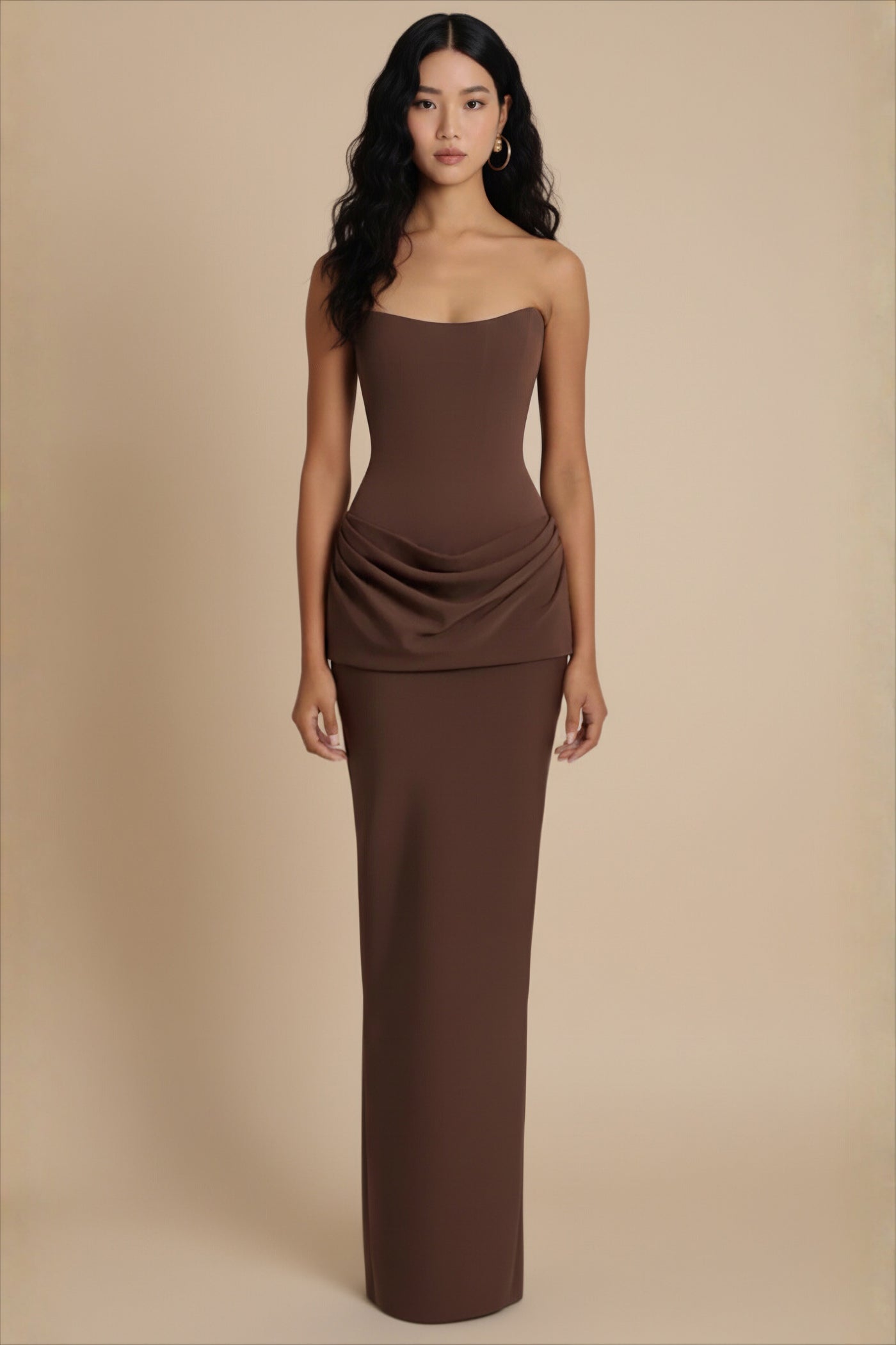 Sosi Gown - Chocolate