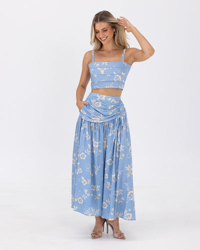 Ralene Set - Blue Flower - SHOPJAUS - JAUS