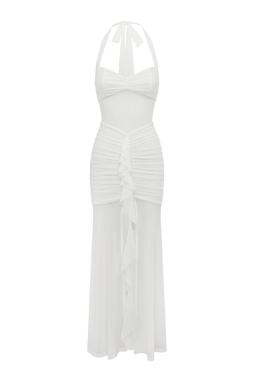 Tallula Maxi Dress - White - SHOPJAUS - JAUS