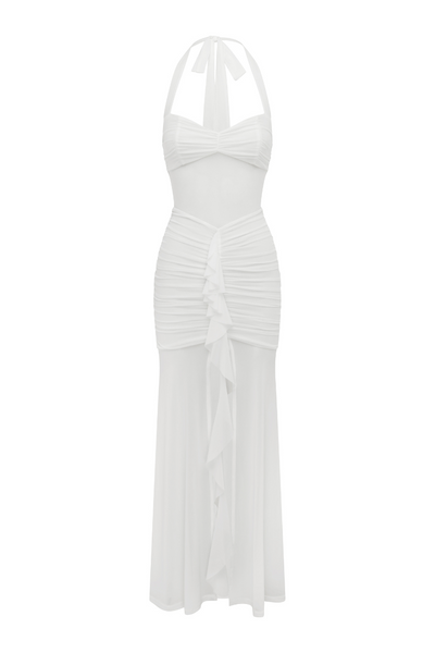 Tallula Maxi Dress - White - SHOPJAUS - JAUS