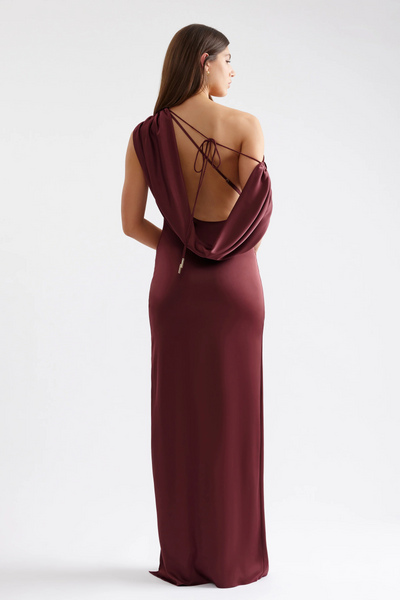 Jayne Dress - Plum - SHOPJAUS - JAUS