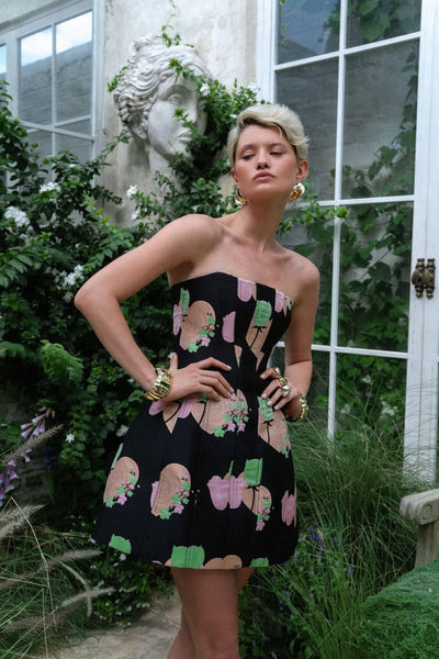 Sidney Dress - Black Print - SHOPJAUS - JAUS