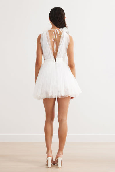 Charlize Dress - White - SHOPJAUS - JAUS