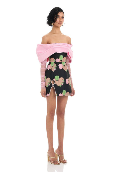 Kyros Dress - Black Print - SHOPJAUS - JAUS