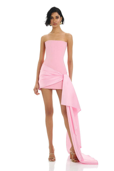 Midina Dress - Pink - SHOPJAUS - JAUS