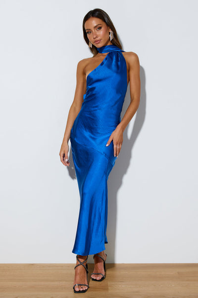 Athena Dress - Cobalt - SHOPJAUS - JAUS