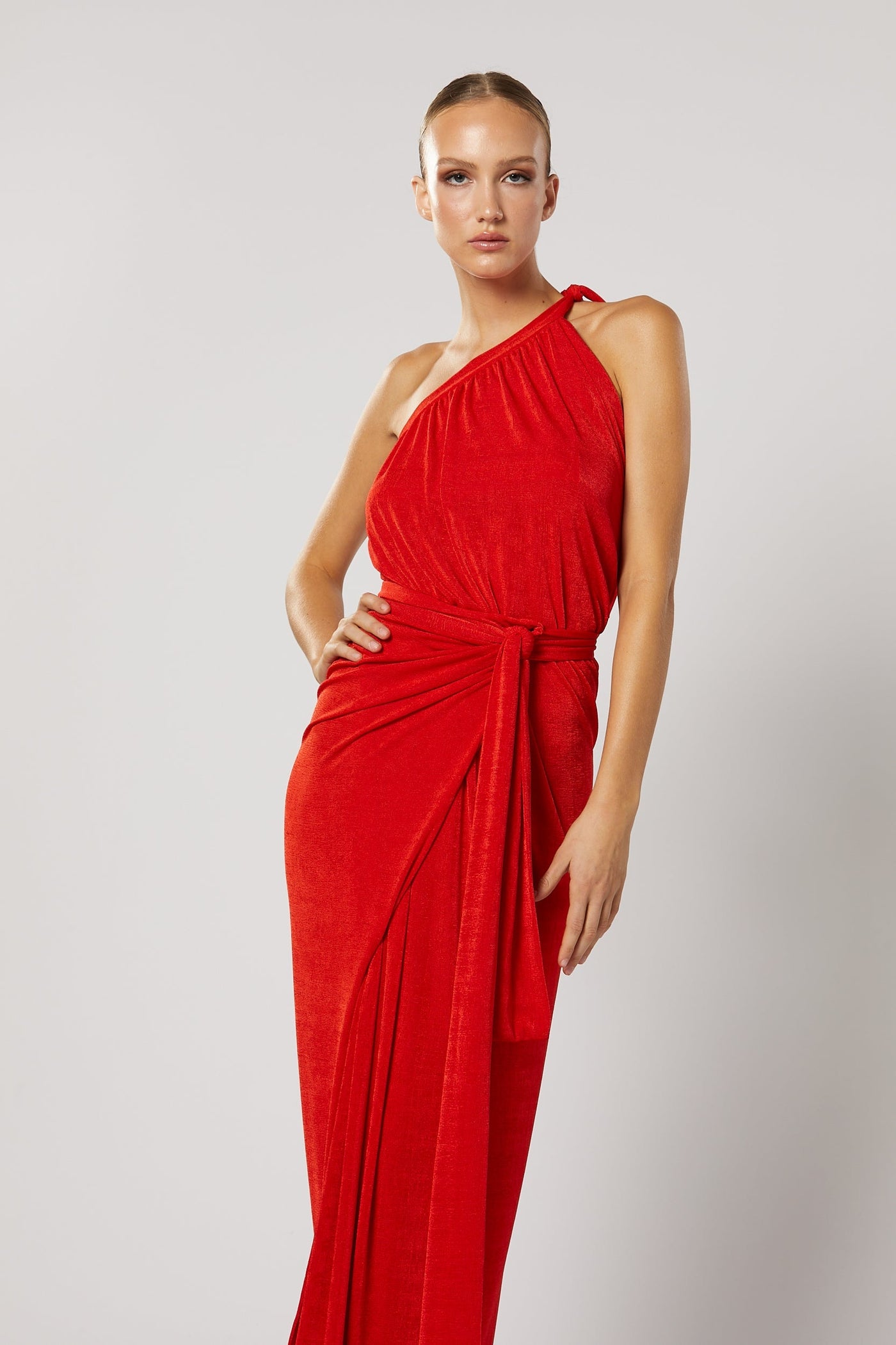 Xenia Maxi Dress - Red - SHOPJAUS - JAUS