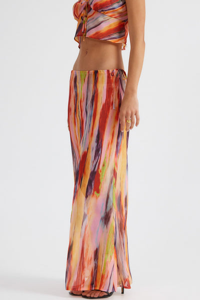 St Barts Maxi Skirt - Print - SHOPJAUS - JAUS