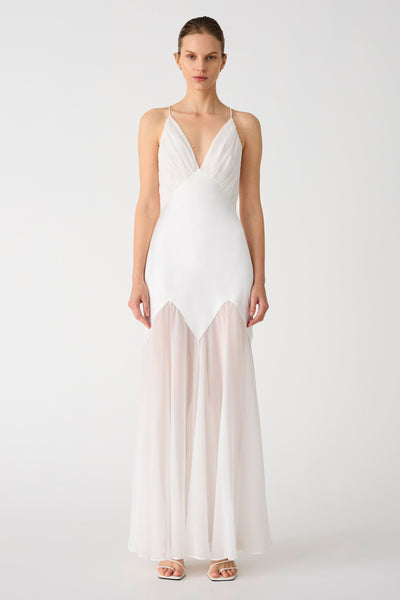 Misha Carla Gown - Ivory - SHOPJAUS - JAUS