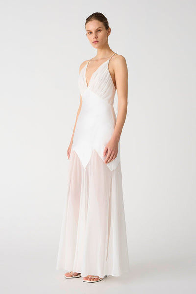 Misha Carla Gown - Ivory - SHOPJAUS - JAUS