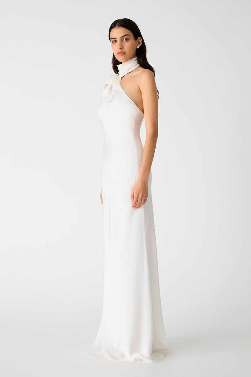 misha formal dresses MISHA The Cameron Satin Dress | Black | Size M