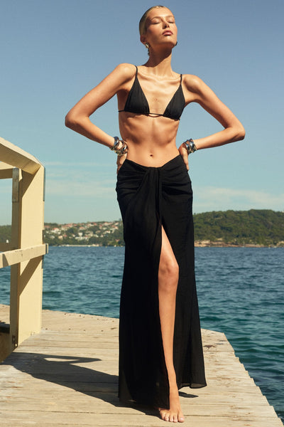 Cantarios Skirt - Black - SHOPJAUS - JAUS