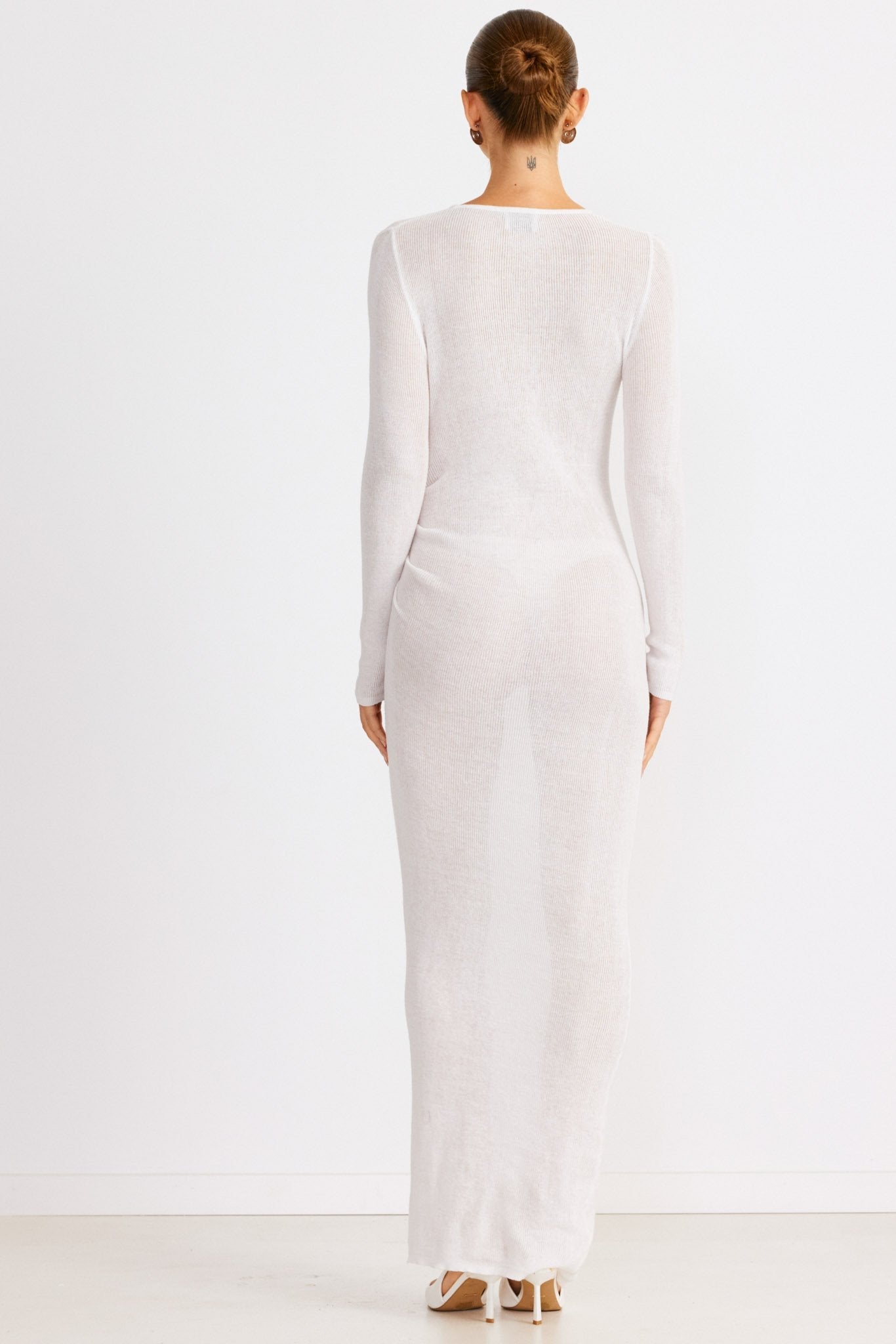 Sloane Maxi Dress - White - SHOPJAUS - JAUS