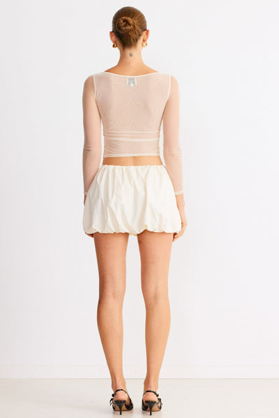 Elodie Top - Chalk - SHOPJAUS - JAUS