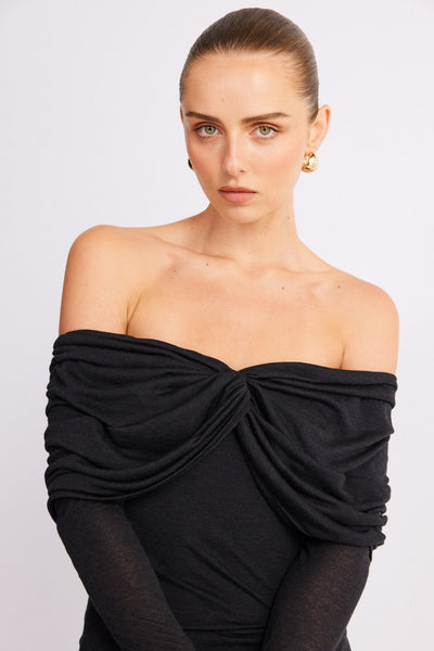 Madrid Mini Dress - Black - SHOPJAUS - JAUS
