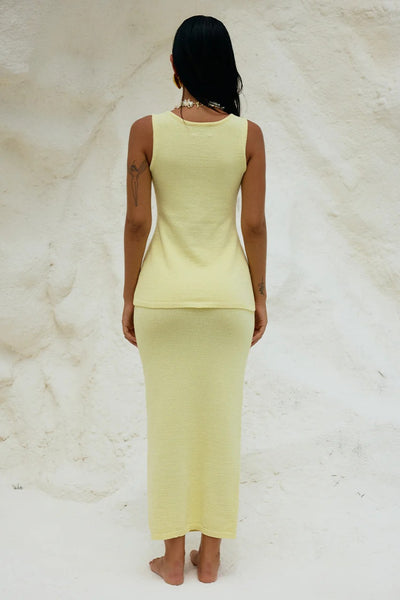 Nadine Top - Lemon - SHOPJAUS - JAUS