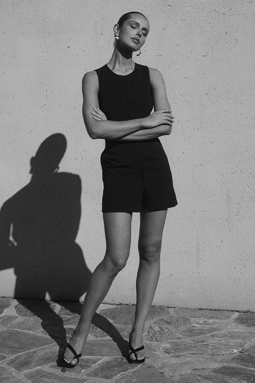 Tylah Mini Dress - Black - SHOPJAUS - JAUS