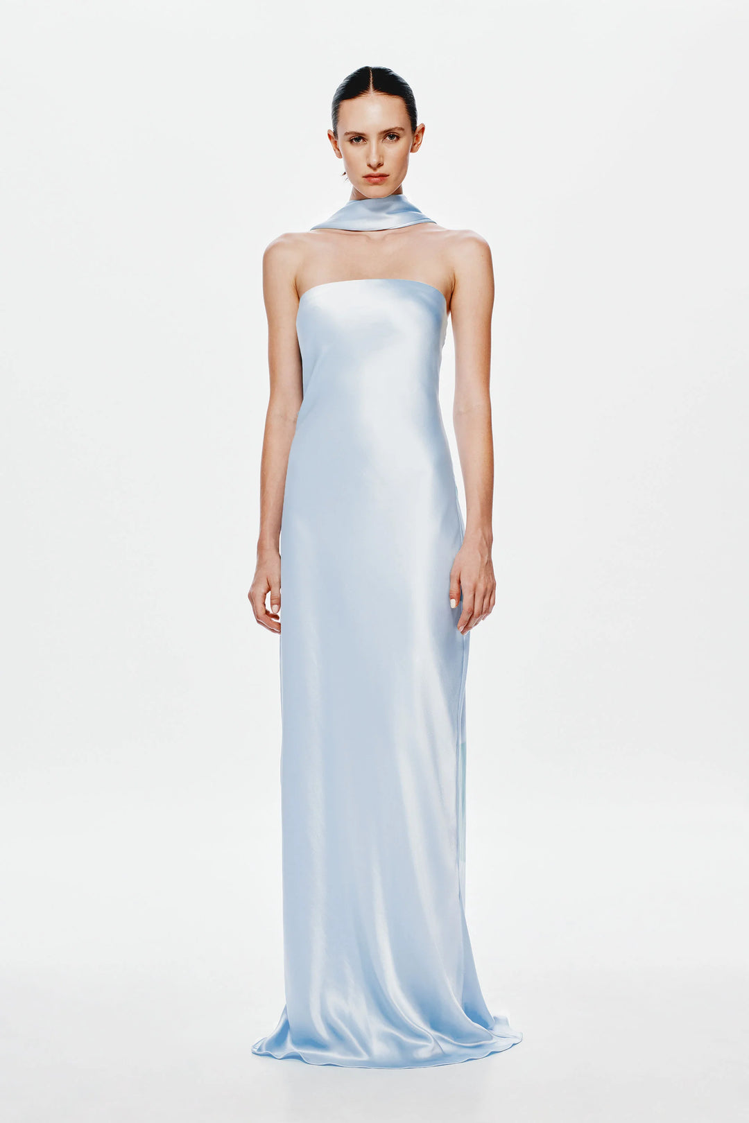 white christmas dresses Misha Tillie Mesh Mini Dress in Lapis Blue – Suite 201
