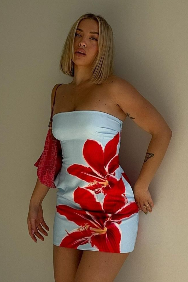Prim Mini Dress - Red Lily | JAUS Prim Mini Dress - Red Lily | JAUS