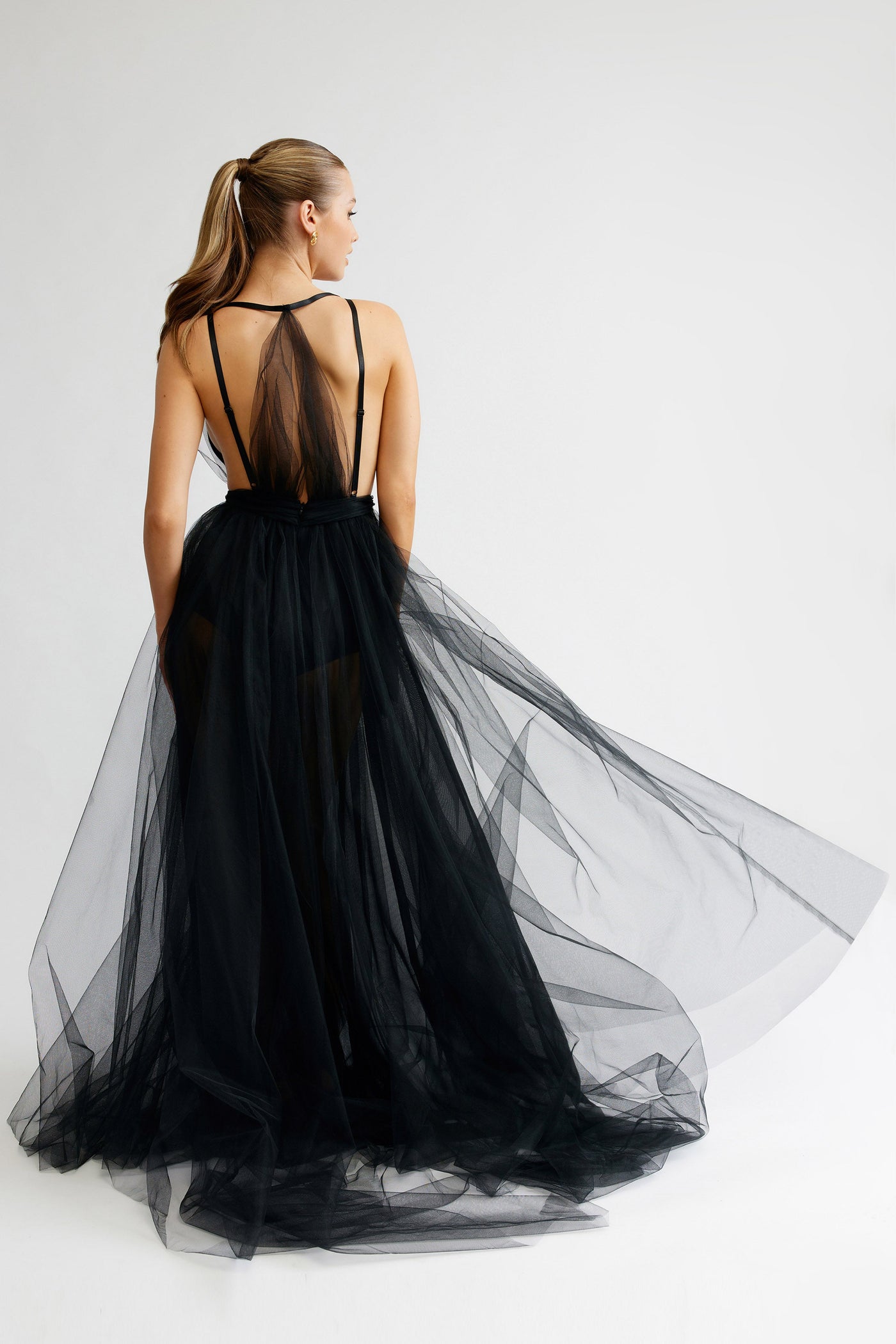 Cynthia Dress - Black - SHOPJAUS - JAUS