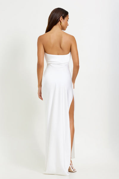 Aura Dress - White - SHOPJAUS - JAUS