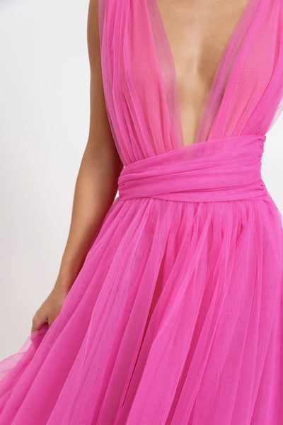 Karmina Dress - Pink - SHOPJAUS - JAUS