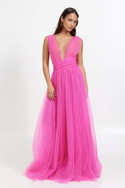 Karmina Dress - Pink - SHOPJAUS - JAUS